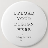 Button Button 6" - Extra Large (Vorderseite)