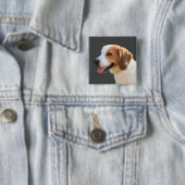Button--Button Happy Beagle Button (Beispiel)