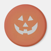 Button-Button von Creepy Pumpkin Halloween Magnet (Vorne)
