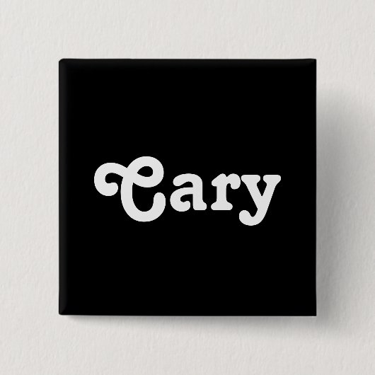 Button Cary (Vorderseite)