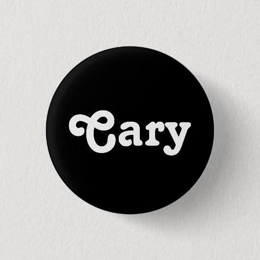 Button Cary (Vorderseite)
