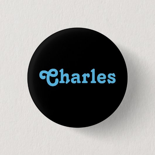 Button Charles (Vorderseite)