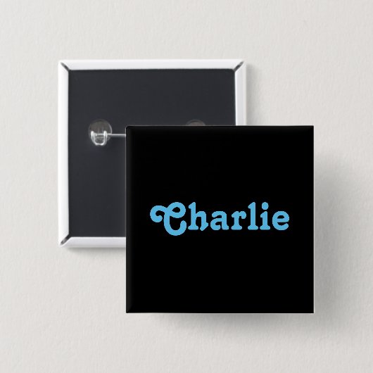 Button Charlie (Vorne & Hinten)