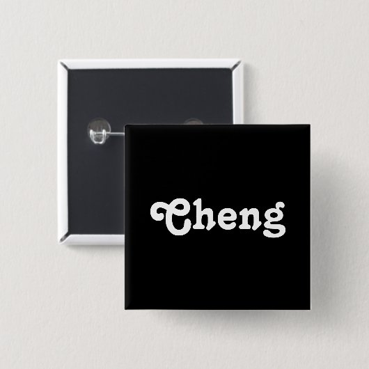 Button Cheng (Vorne & Hinten)