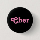 Button Cher (Vorderseite)