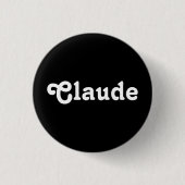 Button Claude (Vorderseite)