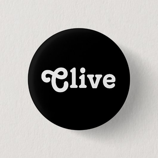 Button-Clive Button (Vorderseite)
