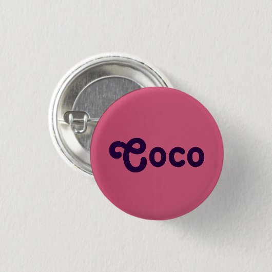 Button Coco (Vorne & Hinten)