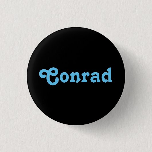 Button Conrad (Vorderseite)