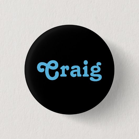 Button Craig (Vorderseite)