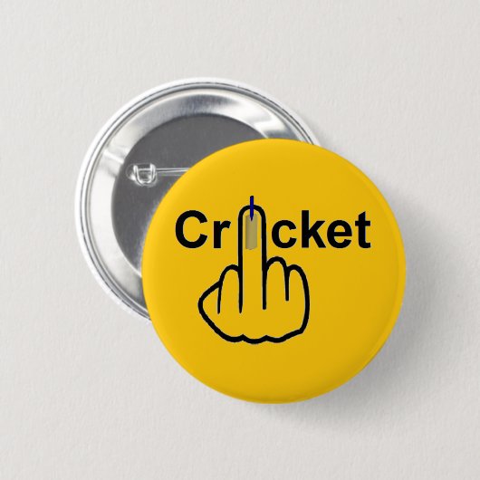 Button Criket Gedreht (Vorne & Hinten)