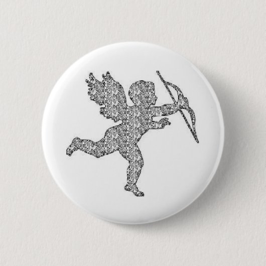 Button Cupid Silver (Vorderseite)
