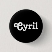 Button Cyril (Vorderseite)