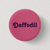 Button Daffodil (Vorderseite)