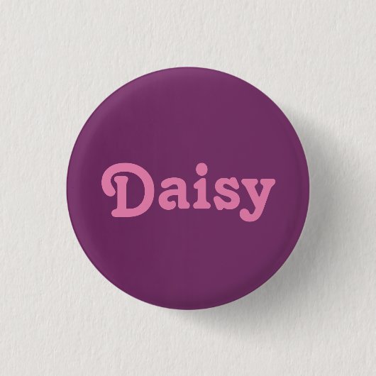 Button Daisy (Vorderseite)
