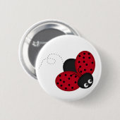 Button Dame Bug Luck (Vorne & Hinten)