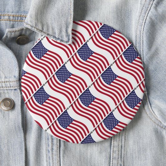 Button der amerikanischen Flag-Taste (Beispiel)