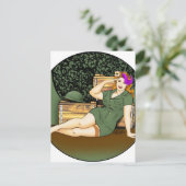 Button der Armee Postkarte (Stehend Vorderseite)