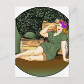 Button der Armee Postkarte (Vorderseite)