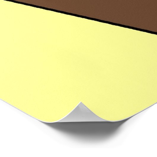 Button der Babydusche Poster (Ecke)