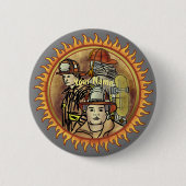 Button der Feuerwehrbruderschaft (Vorderseite)