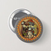 Button der Feuerwehrbruderschaft (Vorne & Hinten)
