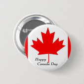 Button der Flagge und des Landes. Kanada rote Ahor (Vorne & Hinten)