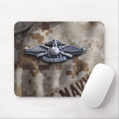Button der Flotteneinsatzkommandos Mousepad (Mit Mouse)