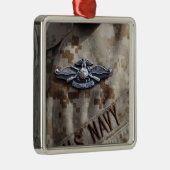 Button der Flotteneinsatzkommandos Ornament Aus Metall (Rechts)