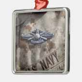 Button der Flotteneinsatzkommandos Ornament Aus Metall (Links)