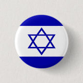 Button der israelischen Flagge (Vorderseite)
