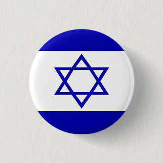 Button der israelischen Flagge