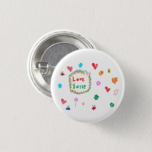 Button der Liebe (Vorne & Hinten)