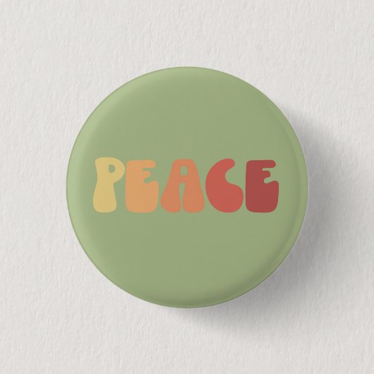 Button der Schaltfläche "Peace" (Vorderseite)