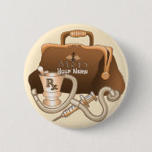 Button des Arztbeutels (Vorderseite)
