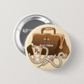 Button des Arztbeutels (Vorne & Hinten)