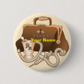 Button des Arztbeutels (Vorderseite)