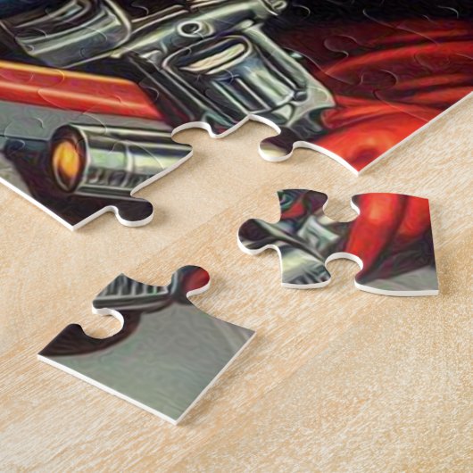 Button des Astronauten Puzzle (Seite)