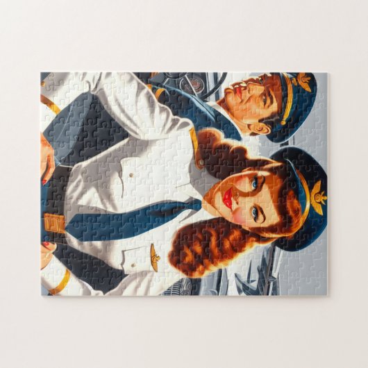 Button des Pilotprogramms Puzzle (Horizontal)