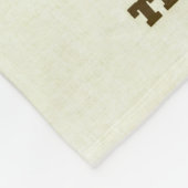 Button des Schwanzes auf dem Donkey Fleecedecke (Ecke)