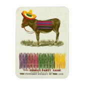 Button des Schwanzes auf dem Donkey Magnet (Vertikal)