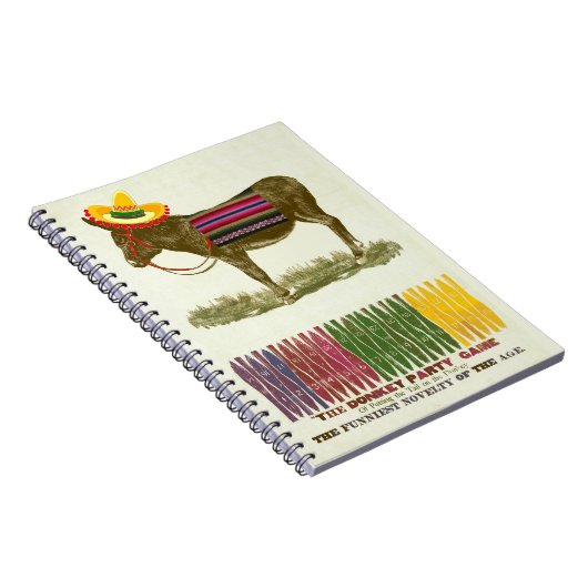 Button des Schwanzes auf dem Donkey Notizblock (Rechte Seite)