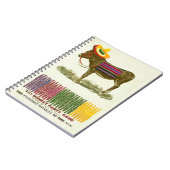 Button des Schwanzes auf dem Donkey Notizblock (Linke Seite)