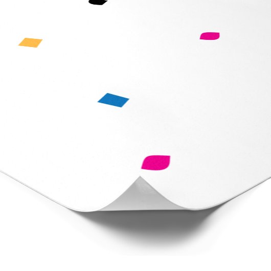 Button des Schwanzes auf der Löwe (24x36) Poster (Ecke)