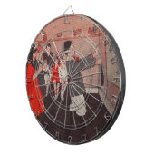 Button des Schwanzes Donkey Dartscheibe (Vorderseite rechts)