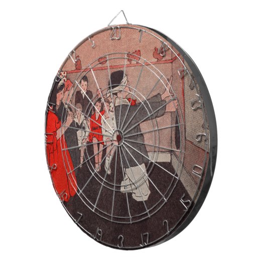 Button des Schwanzes Donkey Dartscheibe (Vorderseite rechts)