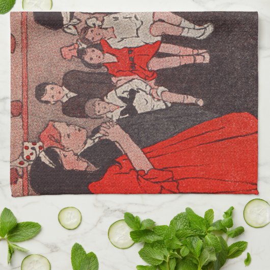 Button des Schwanzes Donkey Handtuch (Gefaltet)