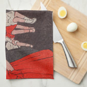 Button des Schwanzes Donkey Handtuch (Viertel Falte)