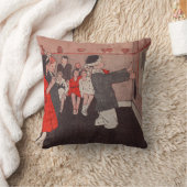 Button des Schwanzes Donkey Kissen (Decke)