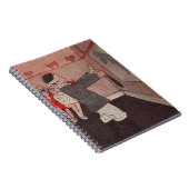 Button des Schwanzes Donkey Notizblock (Rechte Seite)